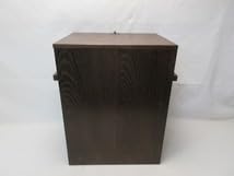 【茶道具】旅箪笥　桑 Amazon.co.jp: 507829 茶道具 桑 旅箪笥 利休好写し 茶棚 箱無②