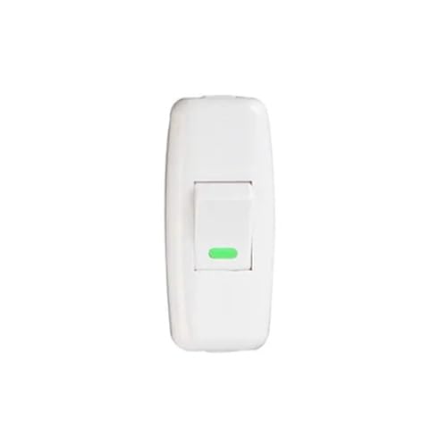 Interrupteur de rechange blanc On/Off pour câble électrique et accessoire de lampe