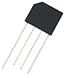 VISHAY GENERAL SEMICONDUCTOR - 2KBP005M-E4/45 - BRIDGE RECTIFIER, 1PH, 2A, 50V, THD