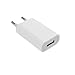 Produktbild USB Netzteil - Ladegerät - Steckdosenadapter - Slim Design - Stecker 5V-1A Universal  Kompatibel mit Handy,Kamera,Tablets, MP3 usw. (Weiß)