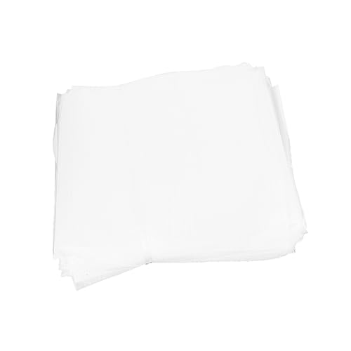 Housoutil Wrap Sheets for Packing 100 Pcs Epe Coated Bubble Pouches 25x30cm White Lightweight Reusable and Protective for Glassware