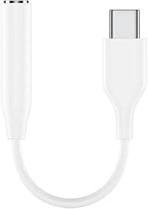 ONCRO®White Type C to 3.5 mm Audio Jack Connector Compatible with Samsung, Headphones Jack Converter Adapter for Galaxy Plus, Galaxy Fold3 5G M40, S20, A80 flip 3, fold, S10 Lite, Galaxy Flip3 5g-image-36