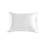 Generisch 4er Set Kissenbezüge Seidige Baumwollimitat Kissenhüllen 20x26 cm Glatte Einfarbige Doppel Kissenbezüge Komfortable Fremdhandels Kissenhüllen Weiche Kuschel Kissenhülle Set