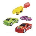 Joygum Johnny Bee Whistle Car Lollipop 24 unità ; Gustoso lecca lecca. In macchinina Lecca lecca al gusto fragola e fischietto
