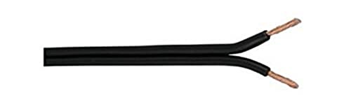 Cable de altavoz para audio de coche y hogar hifi electrosmart negro multihebra de 50 metros 2
