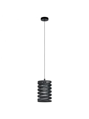 Lustre moderne noir coupe laser GL0387 pour illuminer un salon sombre