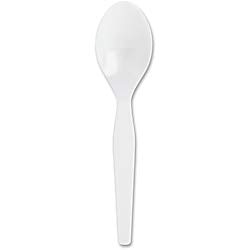 Genuine Joe GJO30402 Heavyweight Disposable Spoons, White (Pack of 1,000)