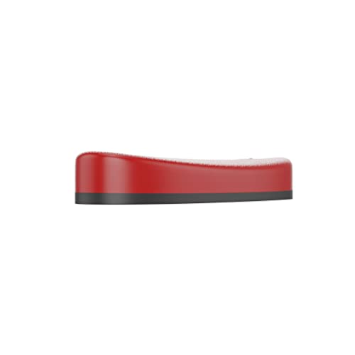 Kick-Eez Grind To Fit Recoil Pad With Sorbothane, Screw-On Backing For Shotgun Or Rifle, Butt Stock Pads Shooting Accessories (2" X 5 5/8", Thickness 15/16", Red) #TOP4