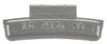 Perfect Equipment AW125Z Wheel Weight, Awz Srs, 1.25 Oz., Pk 25
