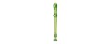  FLAUTA DULCE SOPRANO - Yamaha (YRS20BG) DO (Plastico) (Barroca) (3 Piezas) (Transparente Verde)