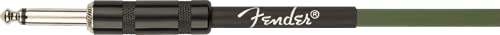Fender Joe Strummer Instrument Cable, Straight/Straight, Drab Green, 13Ft #TOP1