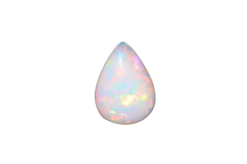 Opale éthiopienne originale taille poire 24.5x17.9mm pour bague pendentif