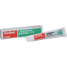 ThreeBond 1530C 150g Clear RTV Silicone Adhesive Sealant Waterproof High Temperature Flexible Bonding for Metal Plastic and Glass