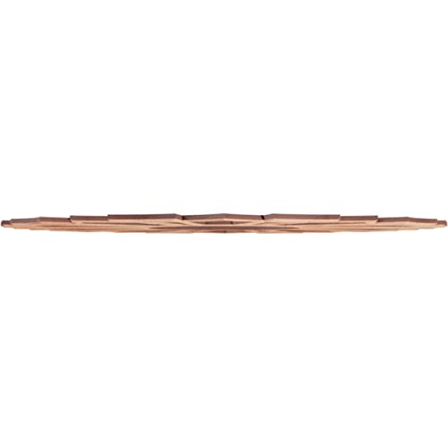 Image of Ekena Millwork 20 inchOD x 7 inchID x 1 /4 inchT Augustus Wood Fretwork Pierced Ceiling Medallion, Cherry