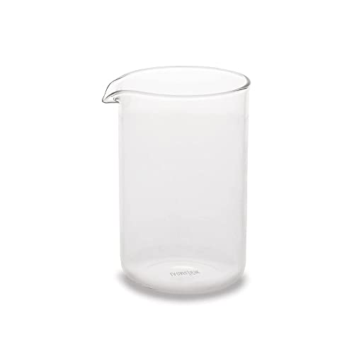 La Cafetière French Press Coffee Maker Replacement Glass Beaker, 850ml, Transparent, 850 ml