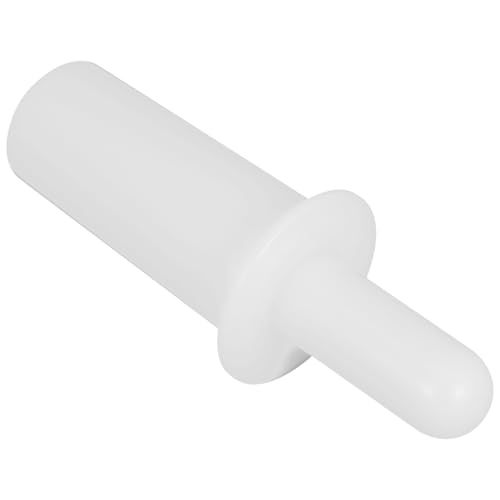 HOMOBABE Empujador de Carne de Plástico Blanco para Uso en Casa y Elaboración de Salchichas, Herramienta Segura y Fácil de Limpiar para Repuestos de Carne