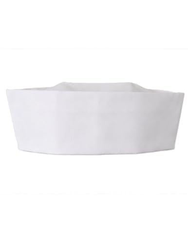 Image of BookMyCostume White Nehru Cap and Gandhi Topi - Freedom Fighter Netaji Cap - Historical Costume Accessory for School Fancy Dress, Independence Day, and Republic Day Functions | Kids and Adults