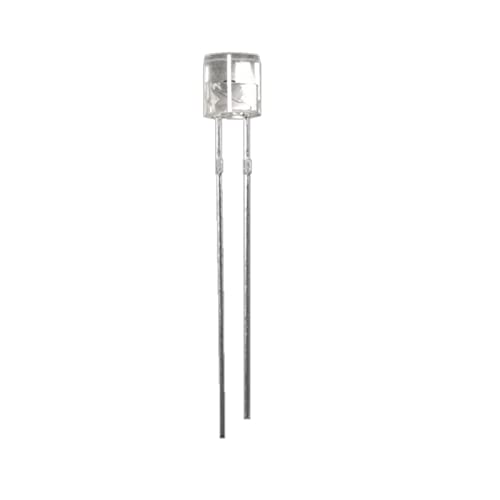 JRTSTLXN 10 PCS, fototransistor NPN de Lente Plana de 5 mm T5052C, fotosensor, Transistor de recepción fotosensible