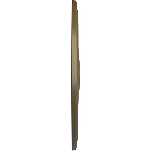Image of Ekena Millwork CM24DIMMF Diane Ceiling Medallion, 24 inchOD x 3 5 /8 inchID x 1 1 /4 inchP (Fits Canopies up to 6 1 /4 inch), Hand-Painted Mississippi Mud