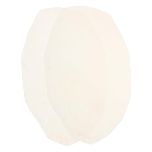Milisten 2pcs Drum Skin Replacement Heads African Hand Drum Leather Covers Lightweight Percussion Accessories Delicate Surface with Natural Texture for and