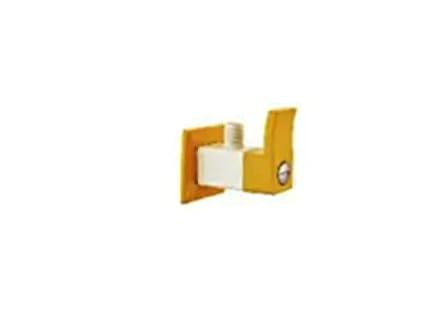 Angle Cock with Flange Cock Water Tap, EDL-109 Outdoor Tap, Plastic Angle Cock/Water Tap 20 mm (2 Piece)