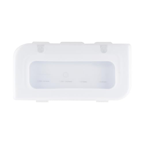 Ausi 0,01 mm Kalibriermikroskop-Objektträger – Mikrometer-Linealplatte aus optischem Glas mit Fadenkreuz und Kalibrierpunkten zur Prüfung der Genauigkeit von Mikroskopen und Kameras