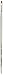 da Vinci Oil & Acrylic Series 1824 Oil Paint Brush, Filbert Russian Red Sable with Long Grey Handle, Size 6