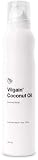Vilgain® Kokosöl Spray | Natürliches Oil Kochspray | Sprühflasche | 100% reines Öl aus Kokosnüssen | Für gesundes Kochen und Braten | Getrenntes Treibmittel, 200 ml