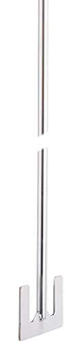 SCILOGEX Lab Anchor Stirrer â€“ 316L Stainless Steel, 400mm Shaft 8mm Diameter 60mm Impeller â€“ Durable Overhead Stirring Rod for Laboratory Liquid Mixing & Blending