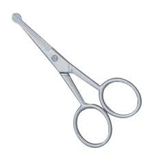 Dhanishka Nasal Nose hair Scissor Moustache Scissors