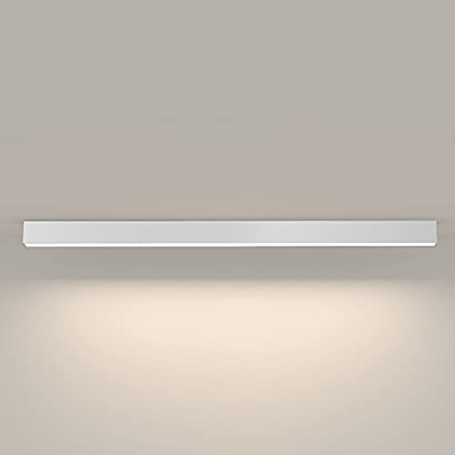 Aplique de pared con tira de metal de aluminio led para iluminación minimalista 2
