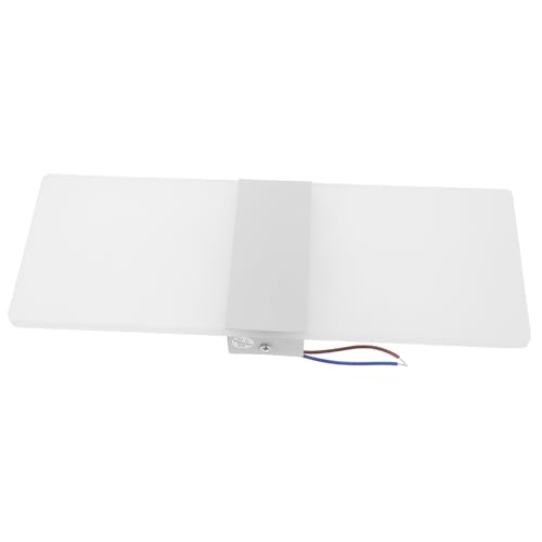 Lámpara de pared LED elimina zonas oscuras en pasillos con luz neutra y diseño acrílico 6w