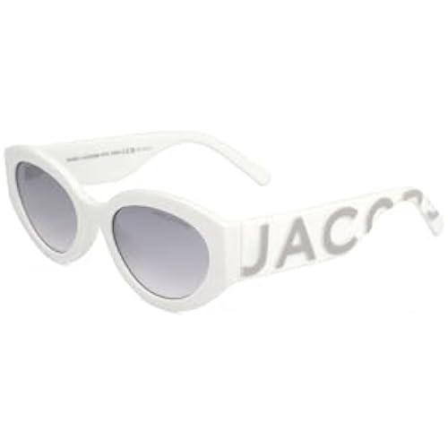 Marc Jacobs Grey Mirrorshade Silver Cat Eye Ladies Sunglasses MARC 694/G/S 0HYM/IC 54
