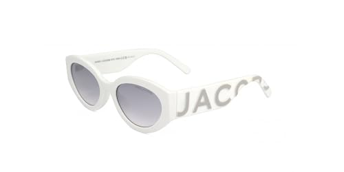 Marc Jacobs Grey Mirrorshade Silver Cat Eye Ladies Sunglasses MARC 694/G/S 0HYM/IC 54