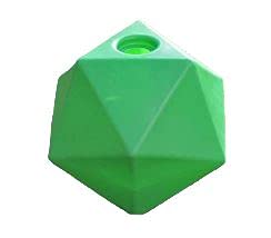 Horse Treat Ball 9", 6 liter Treat Feeder Boredom Breaker, (Green)