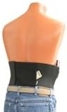 Concealed Deluxe Belly Wrap for S&W Body Guard 380 with or Without Laser. Holds Two Guns, Two Mag and Has a Concealed Money/Wallet Pouch Fits 33" - 42" Waist.