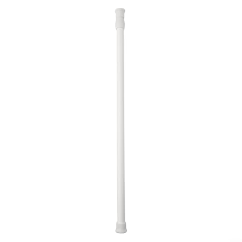 Miniatura 3 de Eawfgtuw Barra Telescópica Extensible Con Resorte, Barra De Metal Blanco Para Baño, Ventana, Armario De Cocina, 30-110 Cm, Instalación Sin Taladro 40-70 Cm