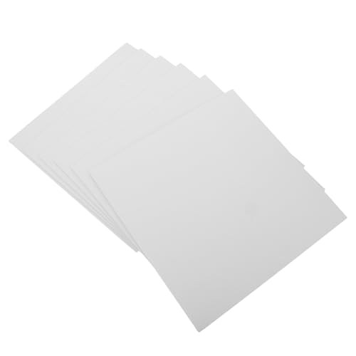 Pochettes vinyles protection antistatique carton blanc 350g lot de 6