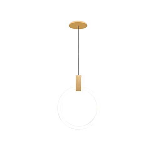 Lustre LED pour salon et salle à manger, suspension moderne pour une vie chaleureuse