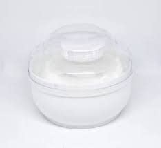 2 IN 1 POWDER CASE WITH PUFF MB40332 (WHITE) 2 IN 1 POWDER CASE WITH PUFF MB40332 (WHITE)