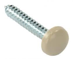 Kappet Screws with Covers, Beige