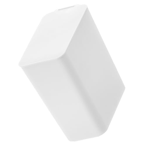 TOBBOMEY Papelera de Mesa Mini con Tapa Abatible Bote Basura Pequeño para Oficina y Escritorio Contenedor de Residuos Compacto y Resistente para Hogar Cocina y Dormitorio