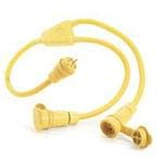 Woodhead/Molex, 1301540052, Cable Assembly 12/3 SOOW 0.91m 3 POS Power to 2(3 POS Power) M-F Watertite® (1 Item/s)