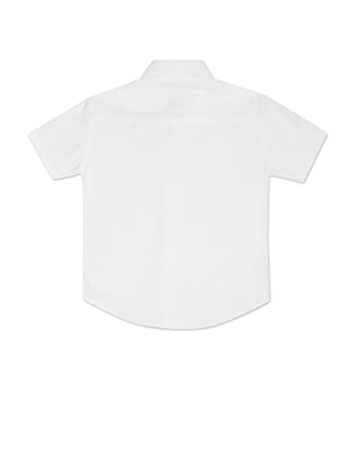 Image of U.S. Polo ASSN. Kids Half Sleeve Shirt for Boys - 100% Cotton, Spread Collar, Casual Shirt for Boys, Smart Everyday Wear