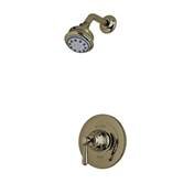 Rohl RBKIT16LM-TCB Kit Country Bath Verona Pressure Balance Shower Package in Tuscan Brass with Metal Lever Includes B240NSH 1440/6 and ARB1400LM