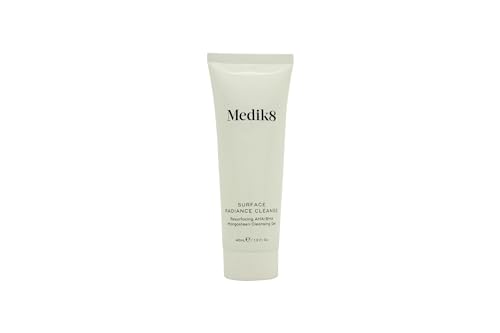 Medik8 Surface Radiance Cleanse Travel Size - Resurfacing AHA/BHA Mangosteen Cleansing Gel - Salicylic Acid Cleanser - All Skin Types - 40ml