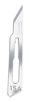 Swann-Morton® #15A Sterile Surgical Blades, Carbon Steel [Individually Packed, Box of 100]