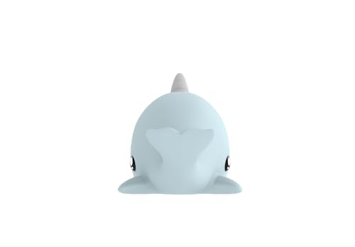 Lampe de nuit silicone Narval bleu DHINK le cadeau de naissance idéal - 3