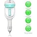 econoLED Car Humidifier,Mini Air Purifier Aroma Diffuser Air Freshener Purifier Aromatherapy Mist Maker with 180 Degree Rotation, Suit for Water Soluble Essential Oils Protable Diffuser (Blue)