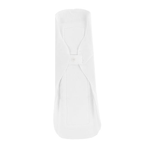 Gogogmee 2pcs Menstrual Cloth Sanitary Napkin Washable Sanitary Towel Sanitary Napkins for Sanitary Napkin Storage Bag Women Sanitary Napkin Reusable Menstrual Pads Underpants White Cotton